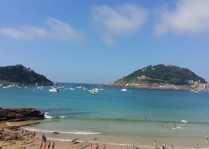 شقة Ondarreta Con Parking Free Y Aire Acondicionado